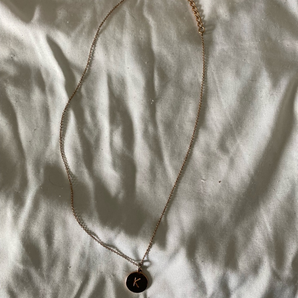 Kate Spade “K” necklace